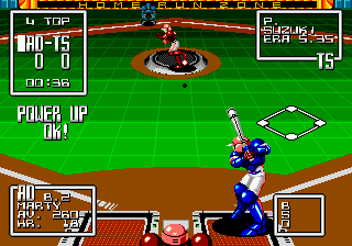 Super Baseball 2020 (USA, Europe) In game screenshot